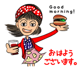 Hanako likes a rock'n'roll. sticker #11199533