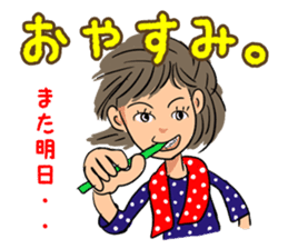 Hanako likes a rock'n'roll. sticker #11199535