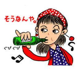 Hanako likes a rock'n'roll. sticker #11199543