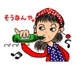 Hanako likes a rock'n'roll. sticker #11199543
