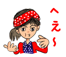 Hanako likes a rock'n'roll. sticker #11199544