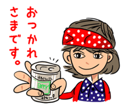 Hanako likes a rock'n'roll. sticker #11199552