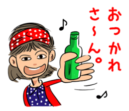 Hanako likes a rock'n'roll. sticker #11199553