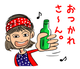 Hanako likes a rock'n'roll. sticker #11199553