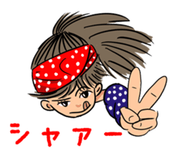 Hanako likes a rock'n'roll. sticker #11199555