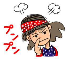 Hanako likes a rock'n'roll. sticker #11199563