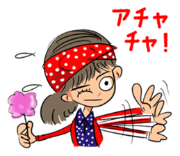 Hanako likes a rock'n'roll. sticker #11199566