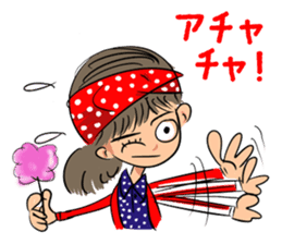 Hanako likes a rock'n'roll. sticker #11199566