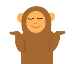 ki's monkeys part II sticker #11200035
