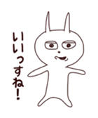 The rabbit which sulked sticker #11200970