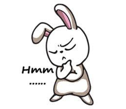 Undulbit the cute rabbit sticker #11201862