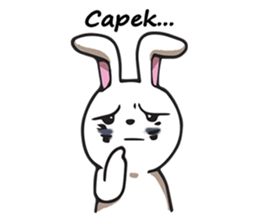 Undulbit the cute rabbit sticker #11201863
