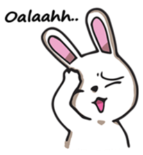 Undulbit the cute rabbit sticker #11201866