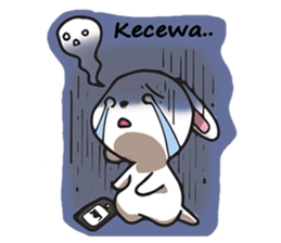 Undulbit the cute rabbit sticker #11201873