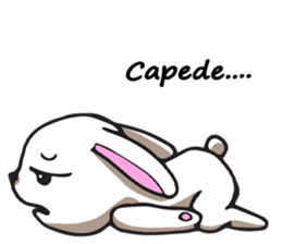 Undulbit the cute rabbit sticker #11201877