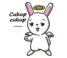 Undulbit the cute rabbit sticker #11201880