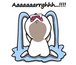 Undulbit the cute rabbit sticker #11201891