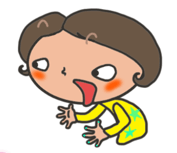 Ripe cute women happy  day 4 kiss&hug sticker #11202471