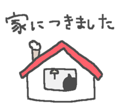 Friendly cute cat stickers! sticker #11202627