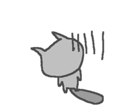 Friendly cute cat stickers! sticker #11202647