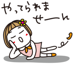 Bangs short girl vol.18 sticker #11202757