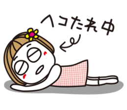 Bangs short girl vol.18 sticker #11202760