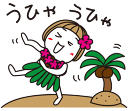 Bangs short girl vol.18 sticker #11202771