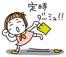 Bangs short girl vol.18 sticker #11202781