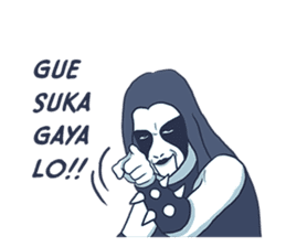 Anak Metal sticker #11202808