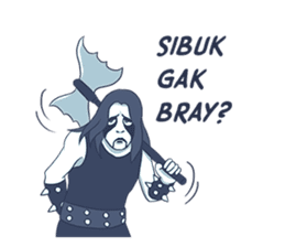 Anak Metal sticker #11202809