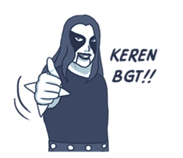 Anak Metal sticker #11202818