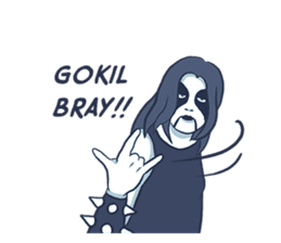 Anak Metal sticker #11202822