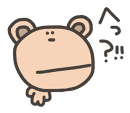 Daily life of lovely bear Tone 4 sticker #11202919