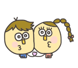 Kopitto Girl and Boy 4 sticker #11203224