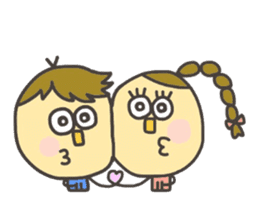 Kopitto Girl and Boy 4 sticker #11203224