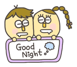 Kopitto Girl and Boy 4 sticker #11203231