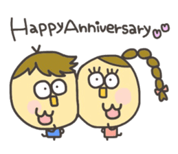 Kopitto Girl and Boy 4 sticker #11203232