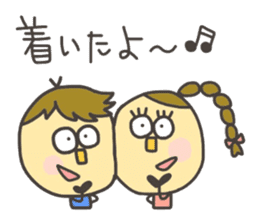 Kopitto Girl and Boy 4 sticker #11203263