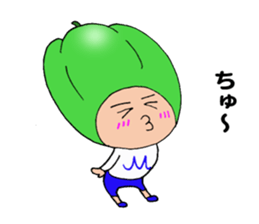 Miyazaki green pepper sticker #11203615