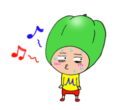 Miyazaki green pepper sticker #11203625