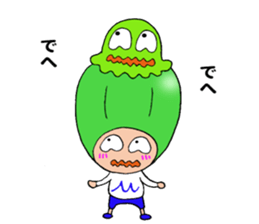 Miyazaki green pepper sticker #11203630