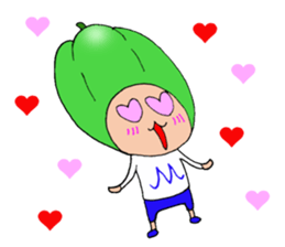 Miyazaki green pepper sticker #11203634
