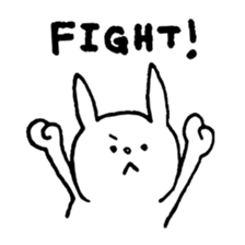 daily life.(rabbit) sticker #11203764