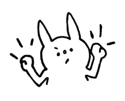 daily life.(rabbit) sticker #11203765