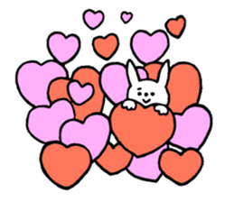 daily life.(rabbit) sticker #11203776