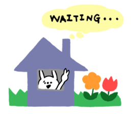 daily life.(rabbit) sticker #11203780