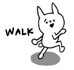 daily life.(rabbit) sticker #11203781