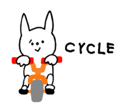 daily life.(rabbit) sticker #11203782