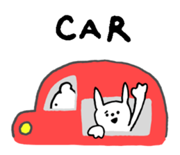 daily life.(rabbit) sticker #11203783
