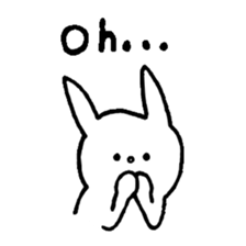daily life.(rabbit) sticker #11203785
